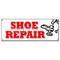 Signmission SHOE REPAIR BANNER SIGN heels soles leather work luggage repair while you wait B-Shoe Repair - alternate 1